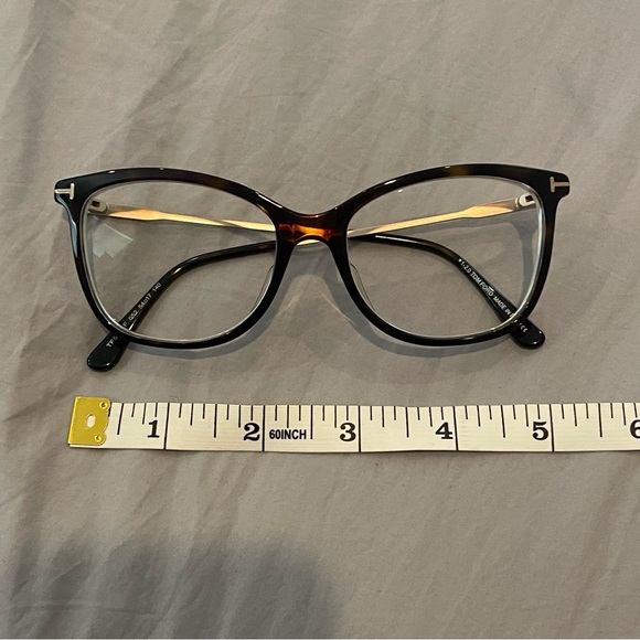 Tom Ford Women’s 5510 Dark Frame Eyeglasses - Picture 4 of 8